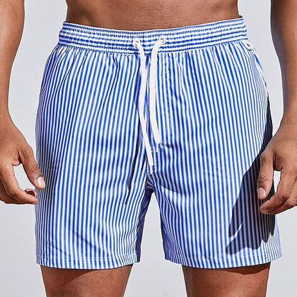 Men’s Swim Shorts – Quick-Dry Breathable Blend – Regular Fit – Mid-Thigh Length
