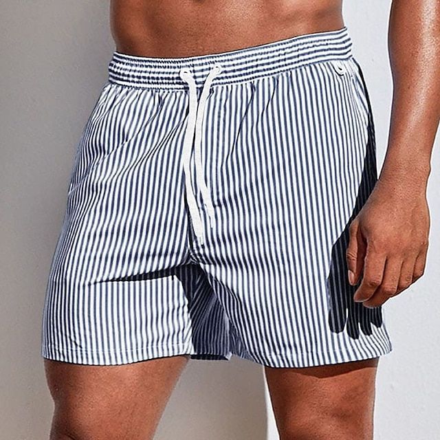 Men’s Swim Shorts – Quick-Dry Breathable Blend – Regular Fit – Mid-Thigh Length