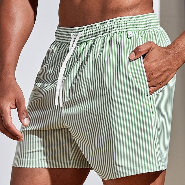Men’s Swim Shorts – Quick-Dry Breathable Blend – Regular Fit – Mid-Thigh Length