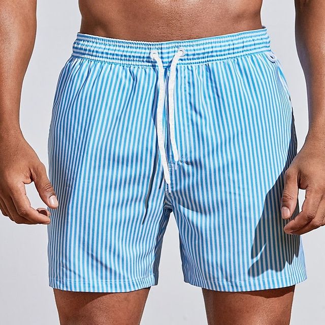 Men’s Swim Shorts – Quick-Dry Breathable Blend – Regular Fit – Mid-Thigh Length