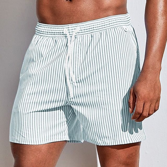 Men’s Swim Shorts – Quick-Dry Breathable Blend – Regular Fit – Mid-Thigh Length