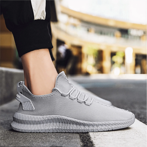 Men's Casual Shoes - Breathable Mesh - Supportive Fit - Orthopedic Design