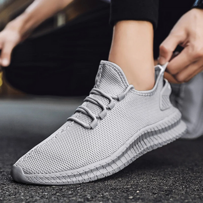 Men's Casual Shoes - Breathable Mesh - Supportive Fit - Orthopedic Design