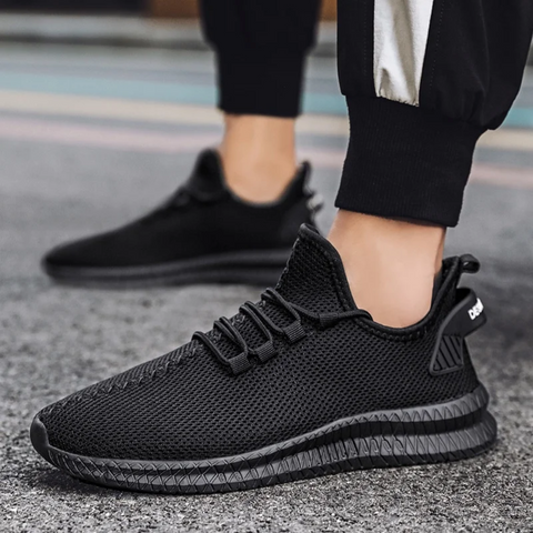 Men's Casual Shoes - Breathable Mesh - Supportive Fit - Orthopedic Design