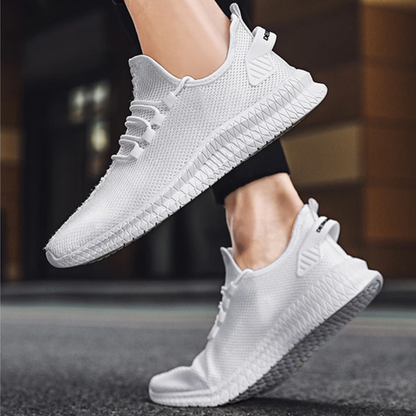 Men's Casual Shoes - Breathable Mesh - Supportive Fit - Orthopedic Design
