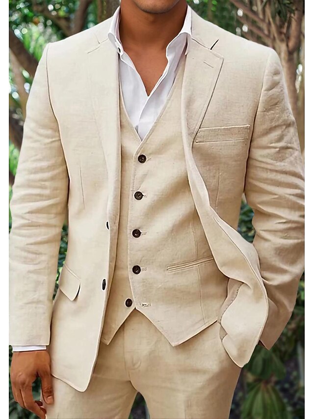Men’s Blazer – Tailored Fit – Breathable Blend – Single-Breasted – Notched Lapel
