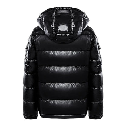 Oscar Quilted Hooded Puffer Jacket | Relaxed Fit Solid Hip-Length Jacket