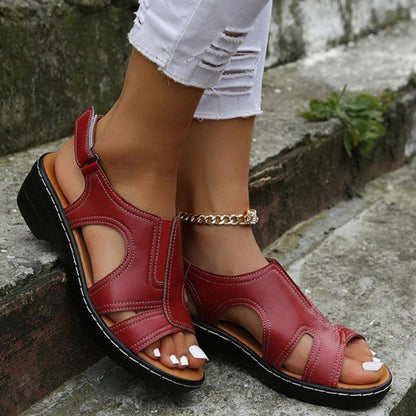 Women’s Sandals – Arch Support – Cushioned Sole – Multi-Strap – Ergonomic Fit