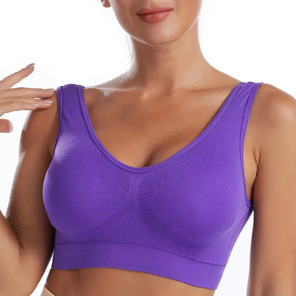 Women’s Bra – Seamless Fit – Wire-Free – Lightly Padded – Breathable Blend