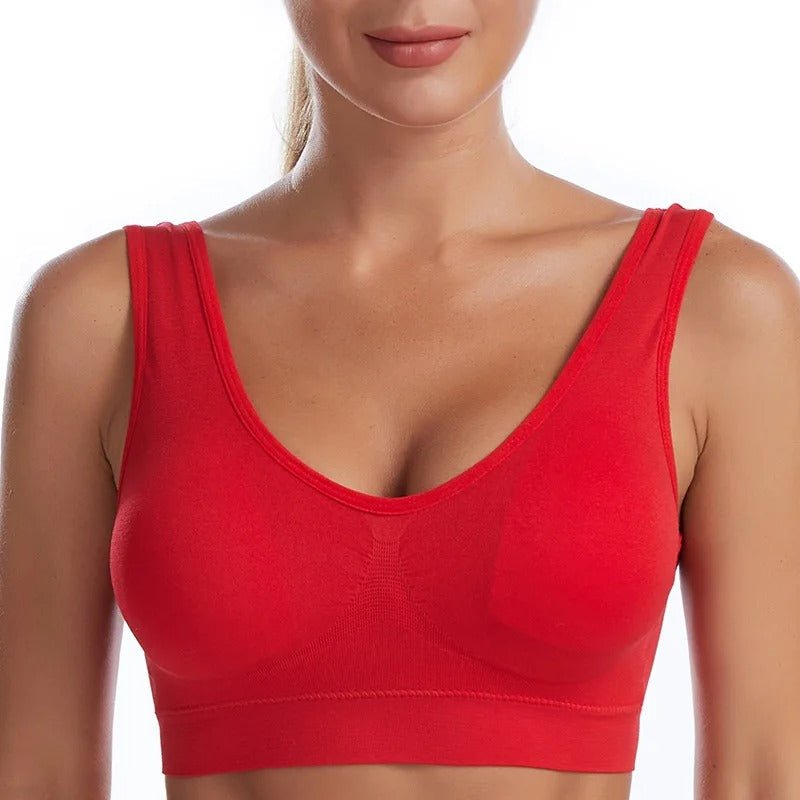 Women’s Bra – Seamless Fit – Wire-Free – Lightly Padded – Breathable Blend