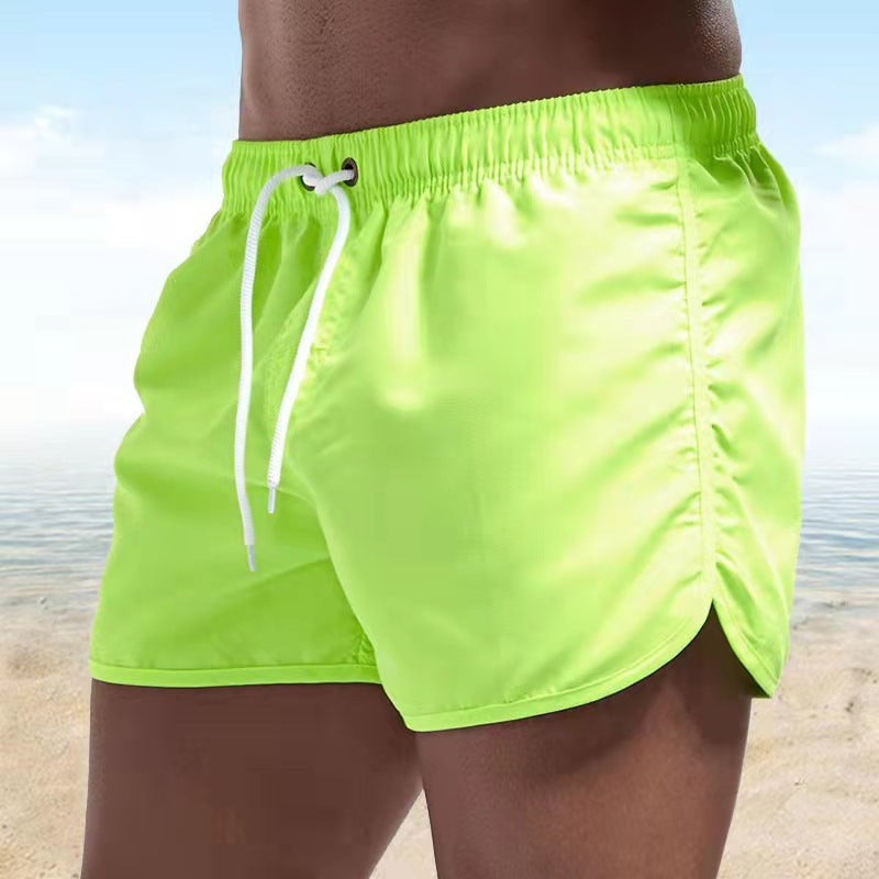 Men’s Swim Trunks – Relaxed Fit – Quick-Dry Breathable Fabric – Mid-Thigh Length