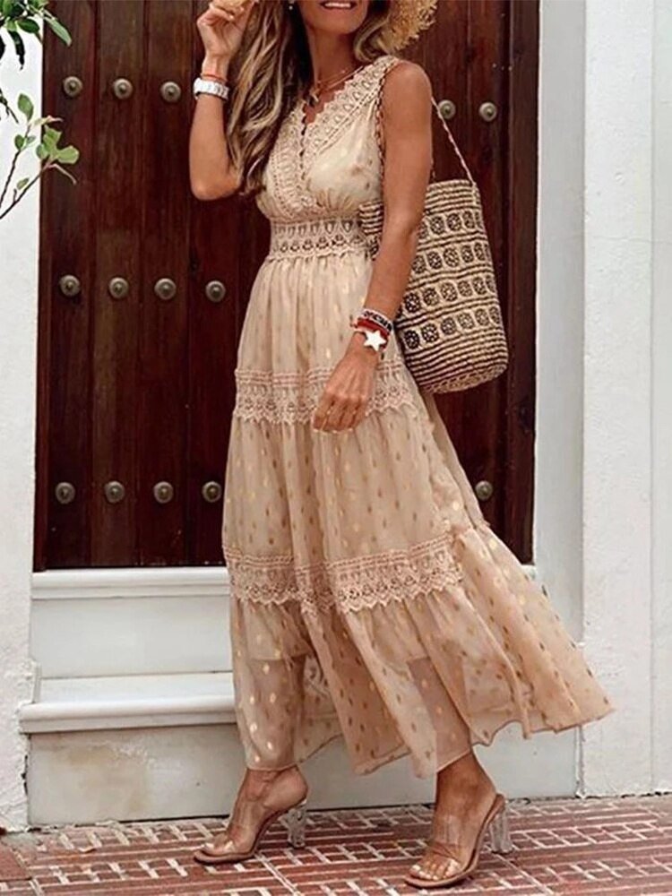 Nina Elegant Long Summer Dress