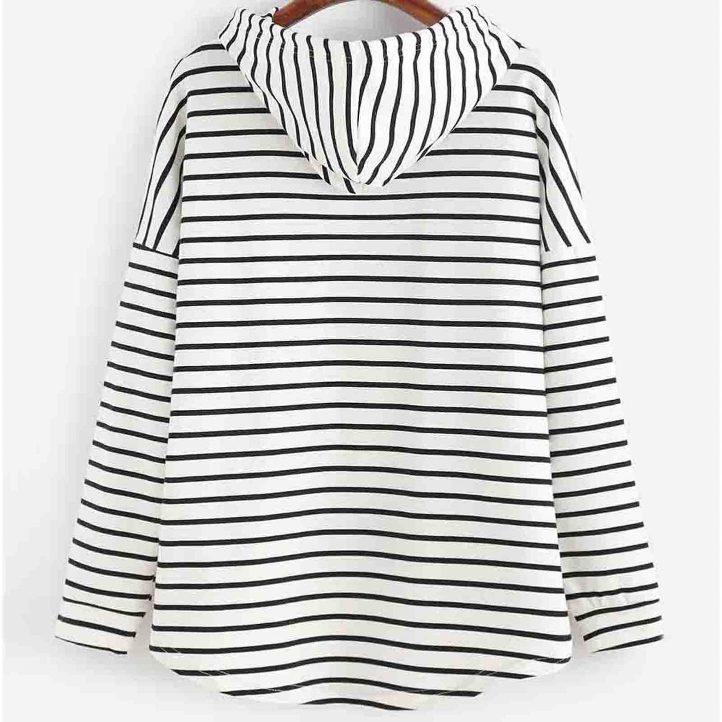 Louisa - striped hoodie