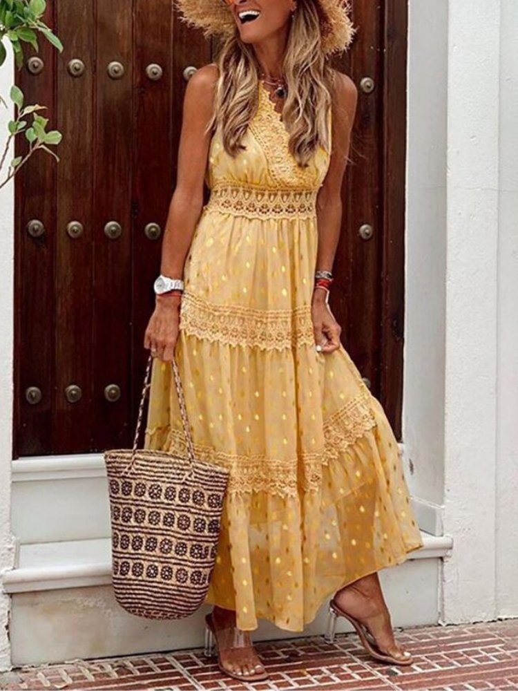 Nina Elegant Long Summer Dress