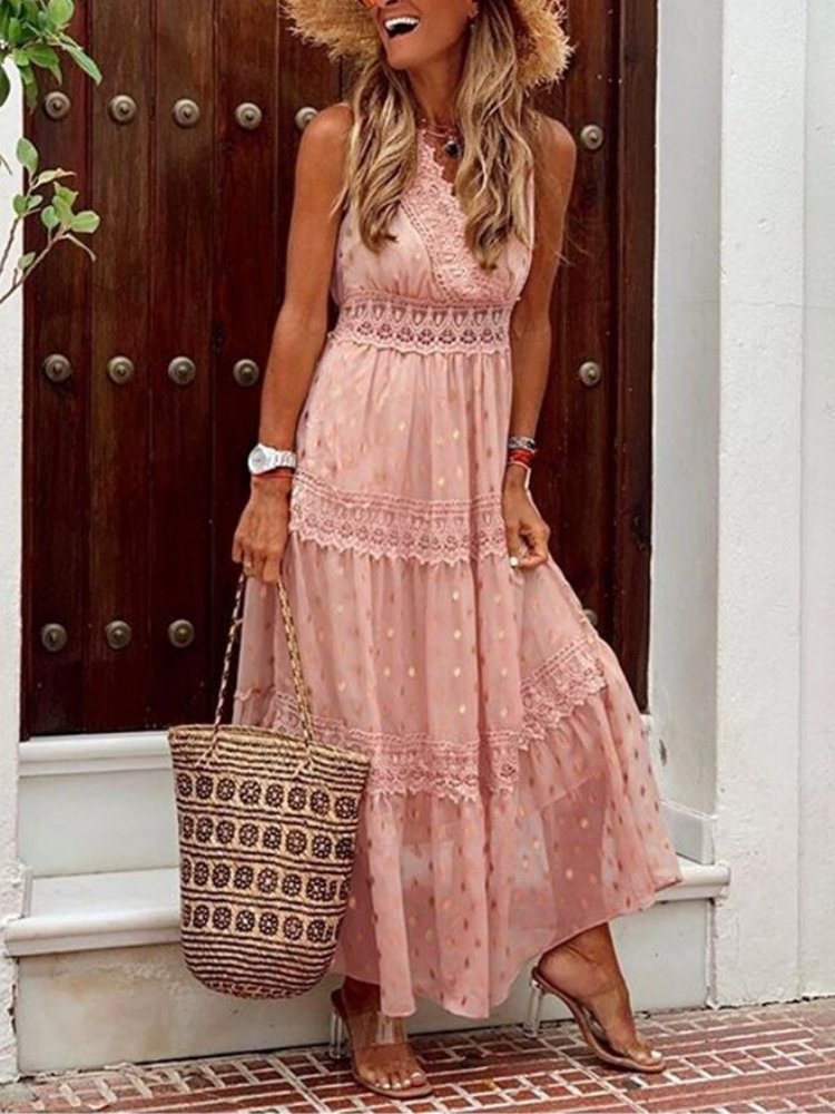 Nina Elegant Long Summer Dress