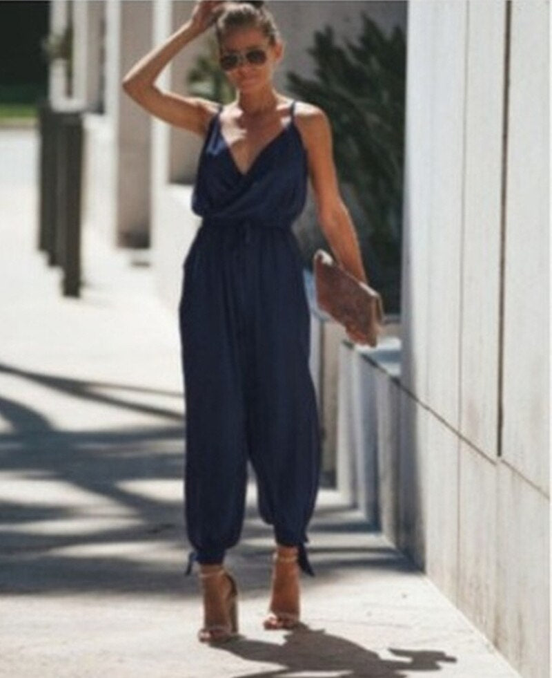 Gorgeous sleeveless jumpsuit for women