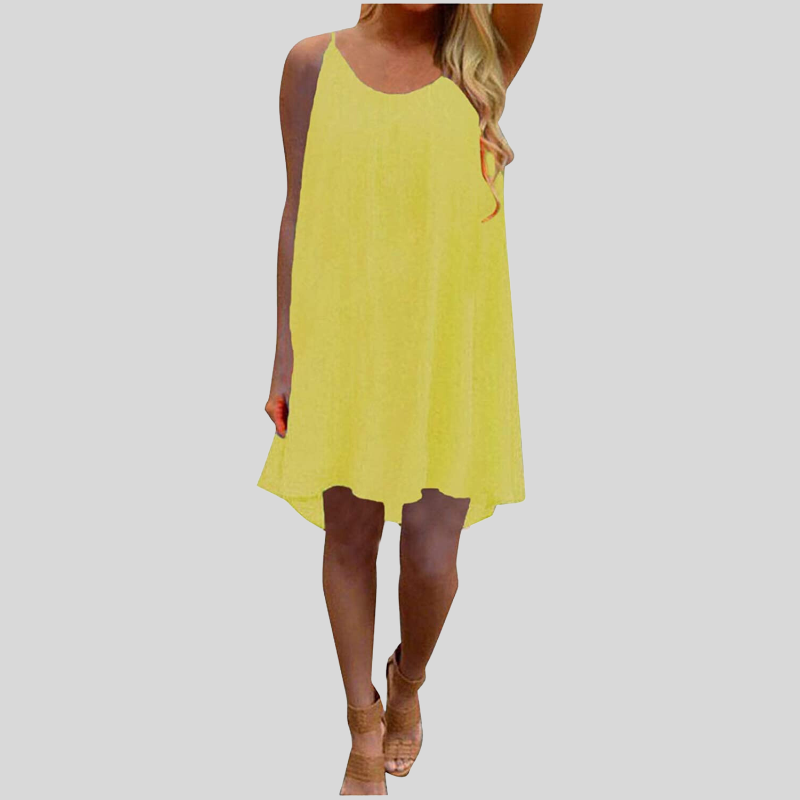 Sleeveless summer dress for women