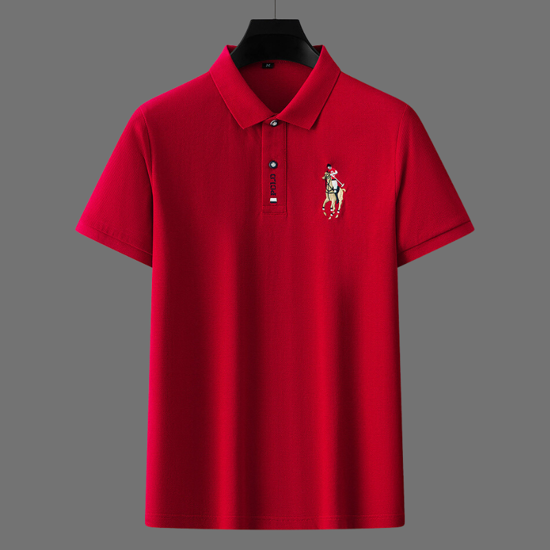 Fashionable, soft polo shirt for men